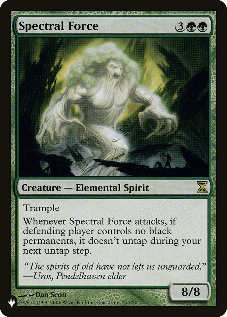 Spectral Force |  (TSP-217) [The List]