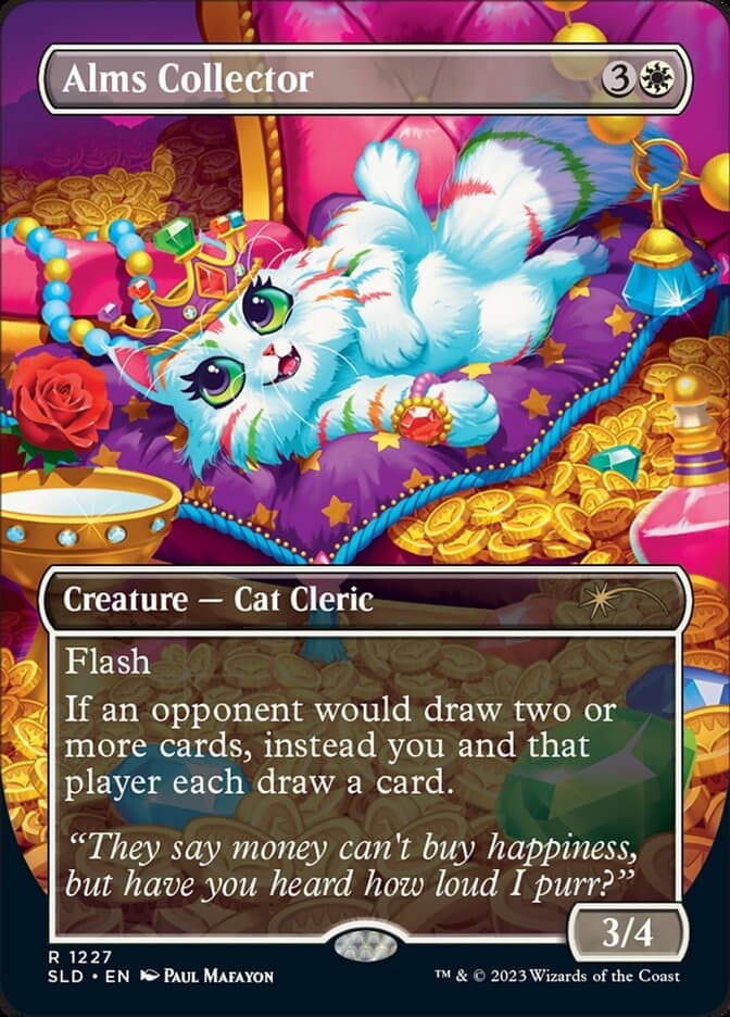Alms Collector (Borderless) [Secret Lair Drop Series] Foil