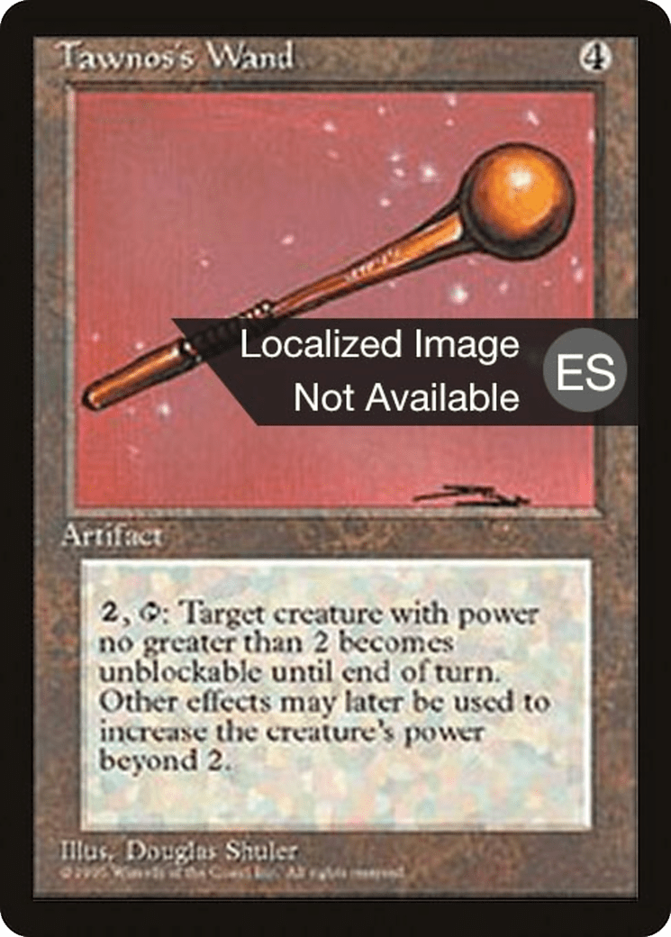 Tawnos's Wand [Fourth Edition (Foreign Black Border)]