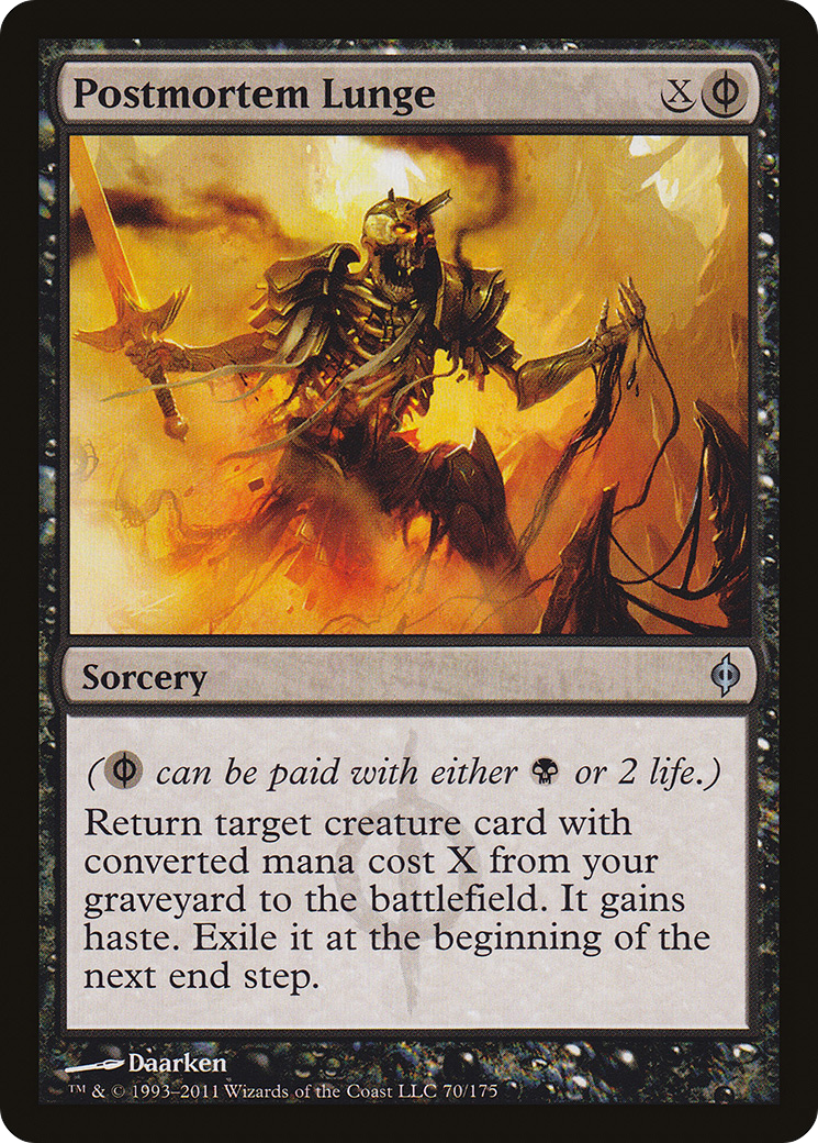 Postmortem Lunge [New Phyrexia] Foil