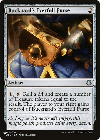 Bucknard's Everfull Purse [The List]