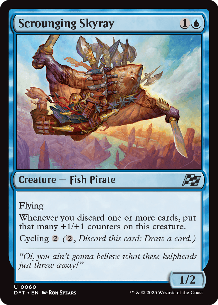 Scrounging Skyray |  (060) [Aetherdrift]
