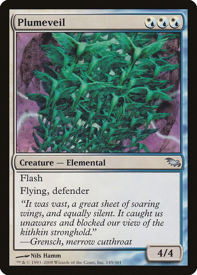 Plumeveil 145/301 (Shadowmoor)  - Foil