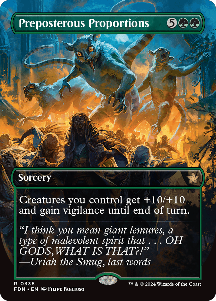 Preposterous Proportions (FDN-338) - Foundations (Borderless)