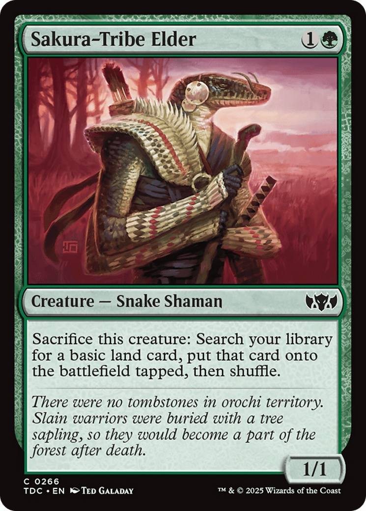 Sakura-Tribe Elder (266) [Commander: Tarkir: Dragonstorm]
