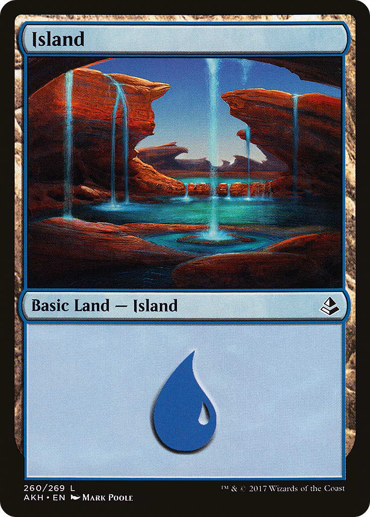 Island (260) [Amonkhet] Foil