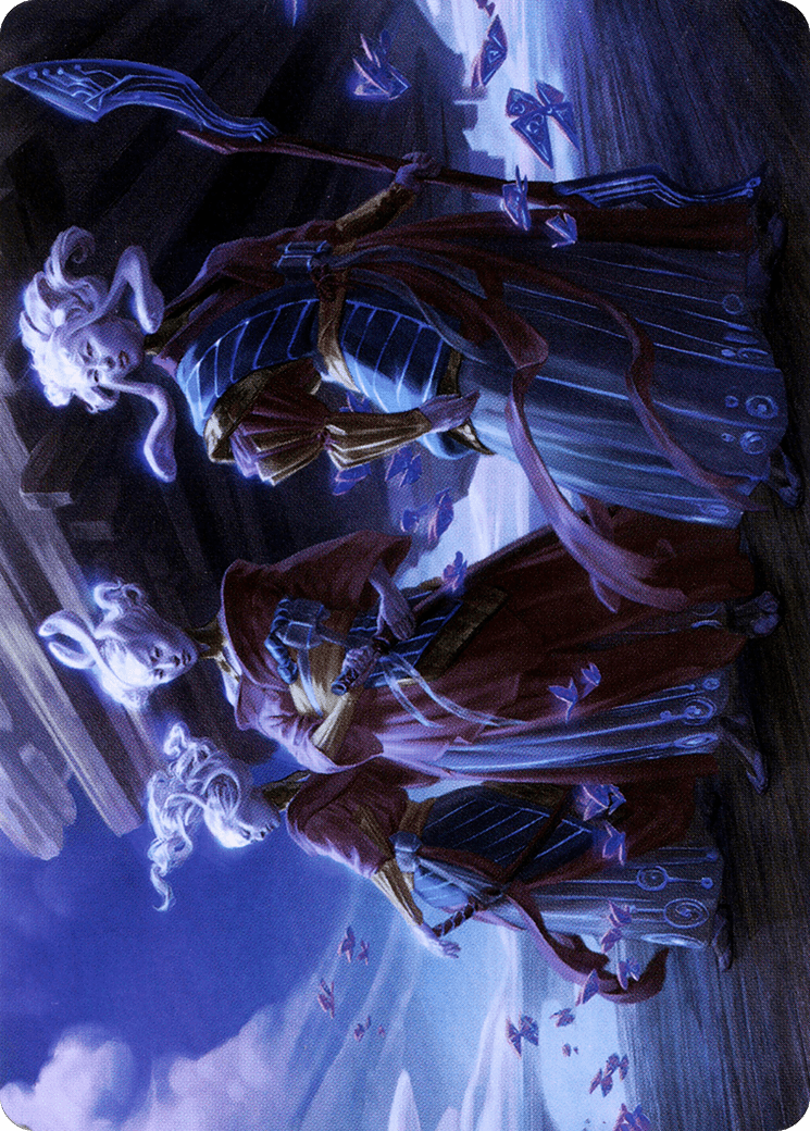 Guardians of Oboro // Guardians of Oboro (ANEO-030) - Neon Dynasty Art Series (Borderless) Foil