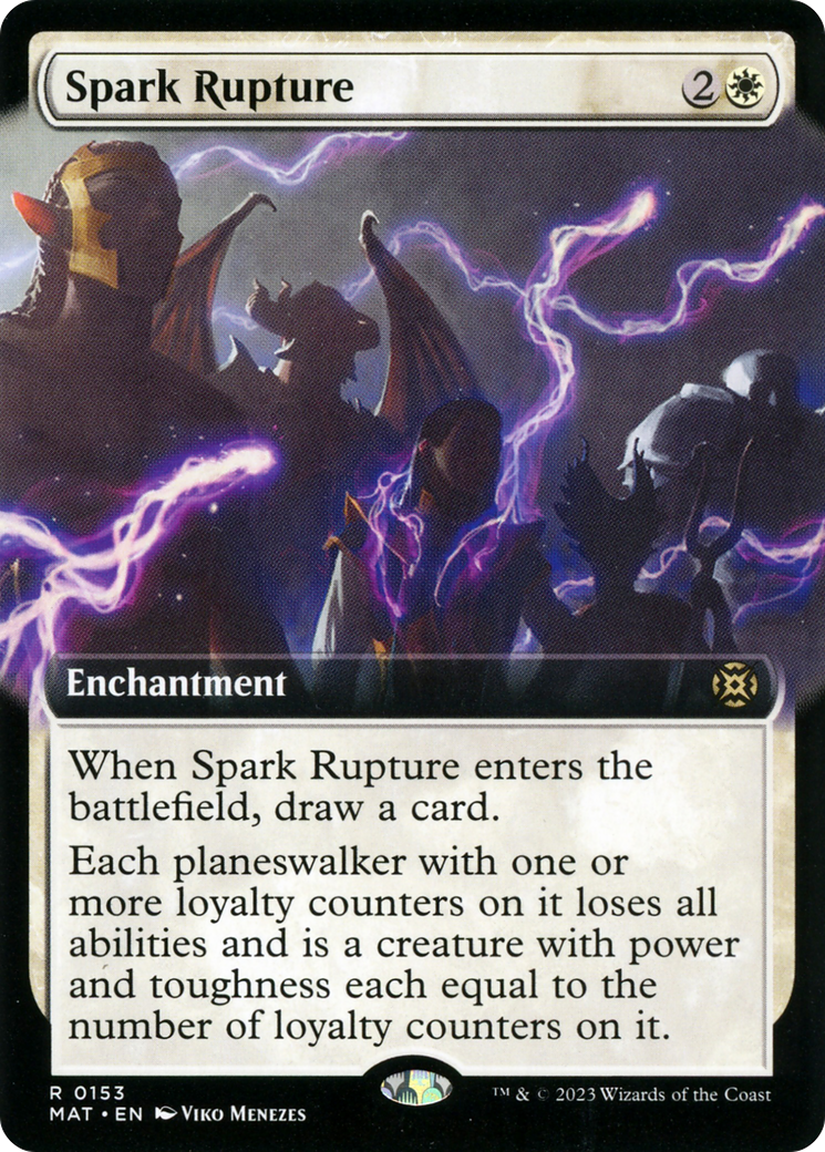 Spark Rupture (Extended Art) [March of the Machine: The Aftermath] Foil