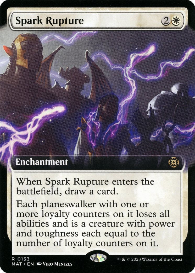Spark Rupture (Extended Art) [March of the Machine: The Aftermath] Foil