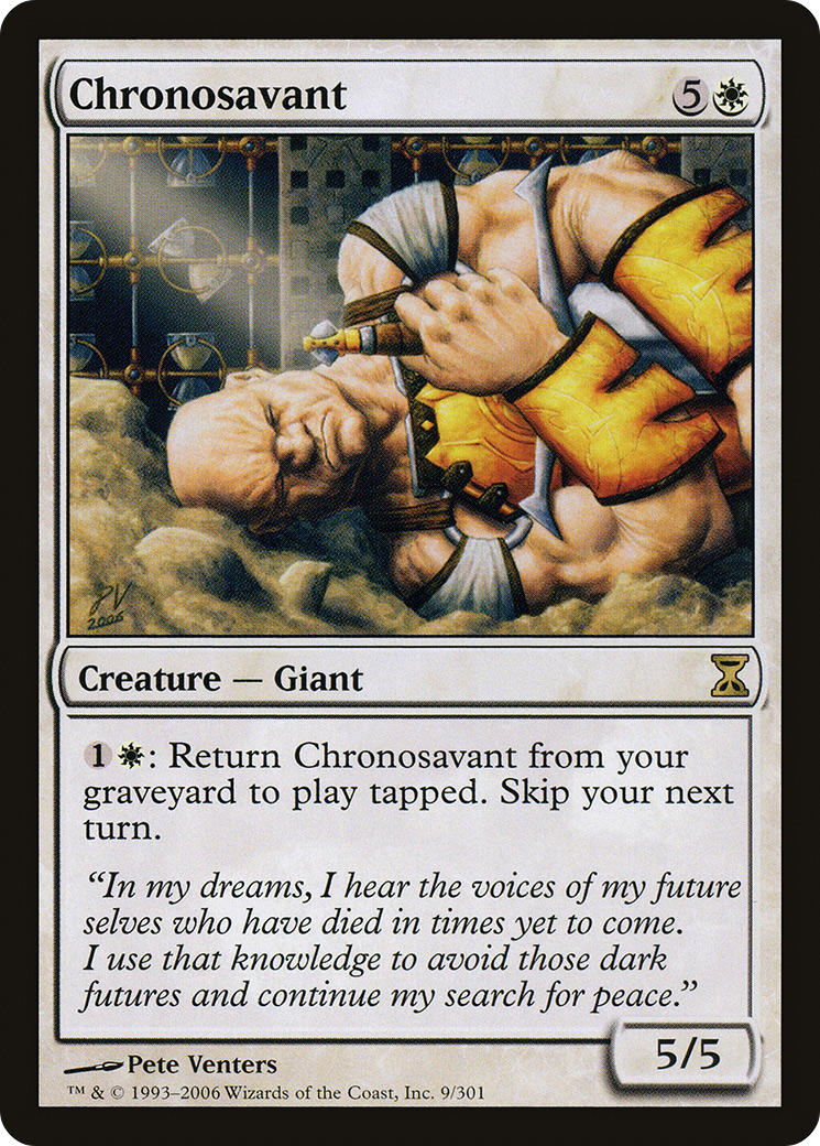 Chronosavant [Time Spiral] Foil
