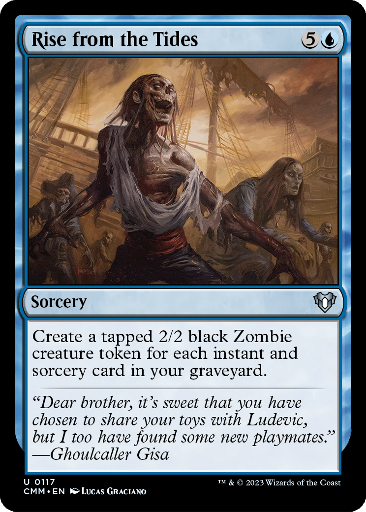 Rise from the Tides [Commander Masters] Foil
