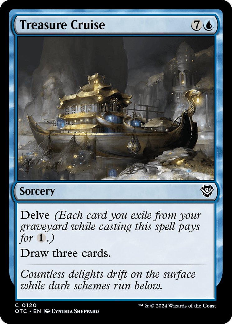 Treasure Cruise [Outlaws of Thunder Junction Commander]