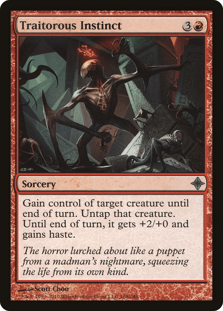 Traitorous Instinct [Rise of the Eldrazi] Foil