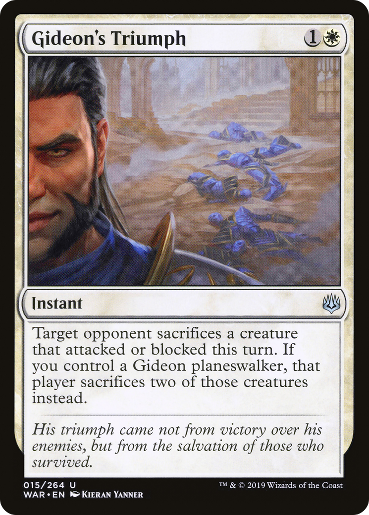 Gideon's Triumph [War of the Spark] Foil