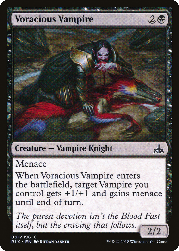 Voracious Vampire [Rivals of Ixalan] Foil