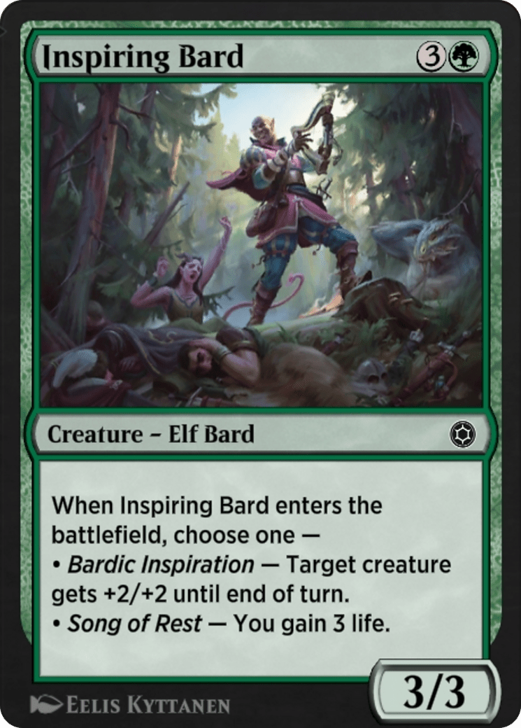 Inspiring Bard (HBG-214) - Alchemy Horizons: Baldur's Gate