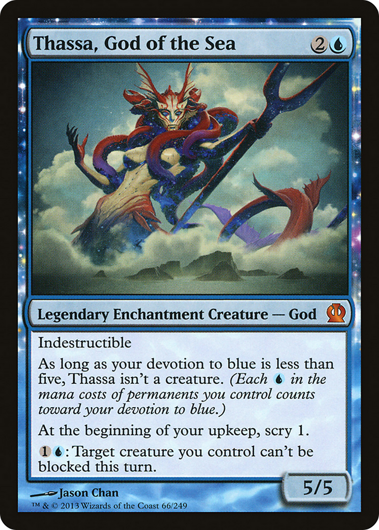 Thassa, God of the Sea [Theros] Foil