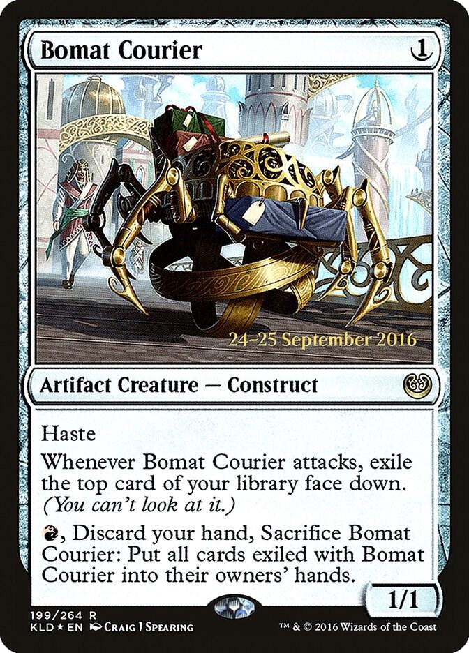 Bomat Courier 199s/83 (Prerelease Cards)  - Foil