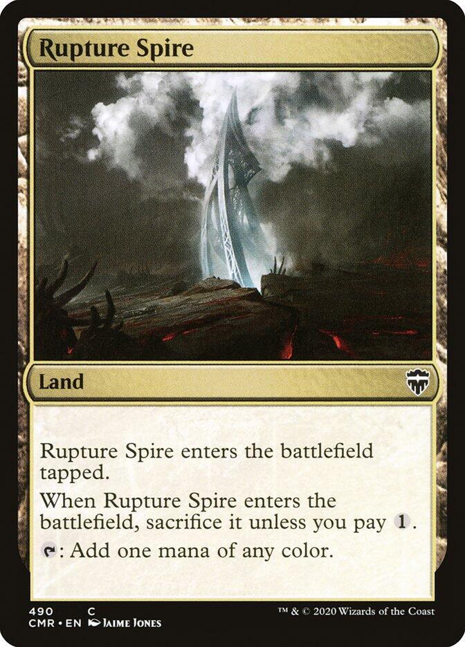 Rupture Spire 490 (Commander Legends) 