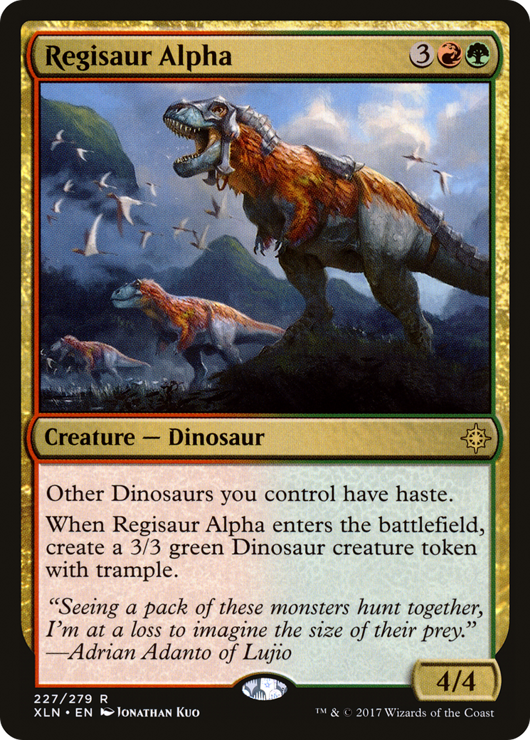 Regisaur Alpha [Ixalan] Foil