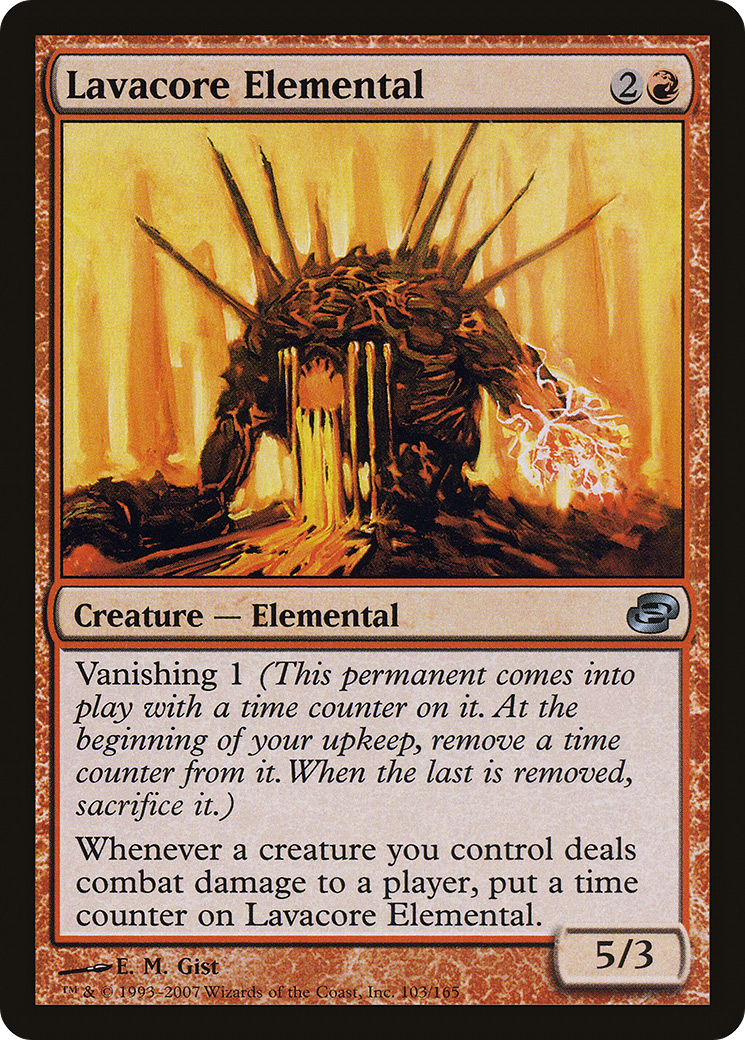 Lavacore Elemental [Planar Chaos] Foil