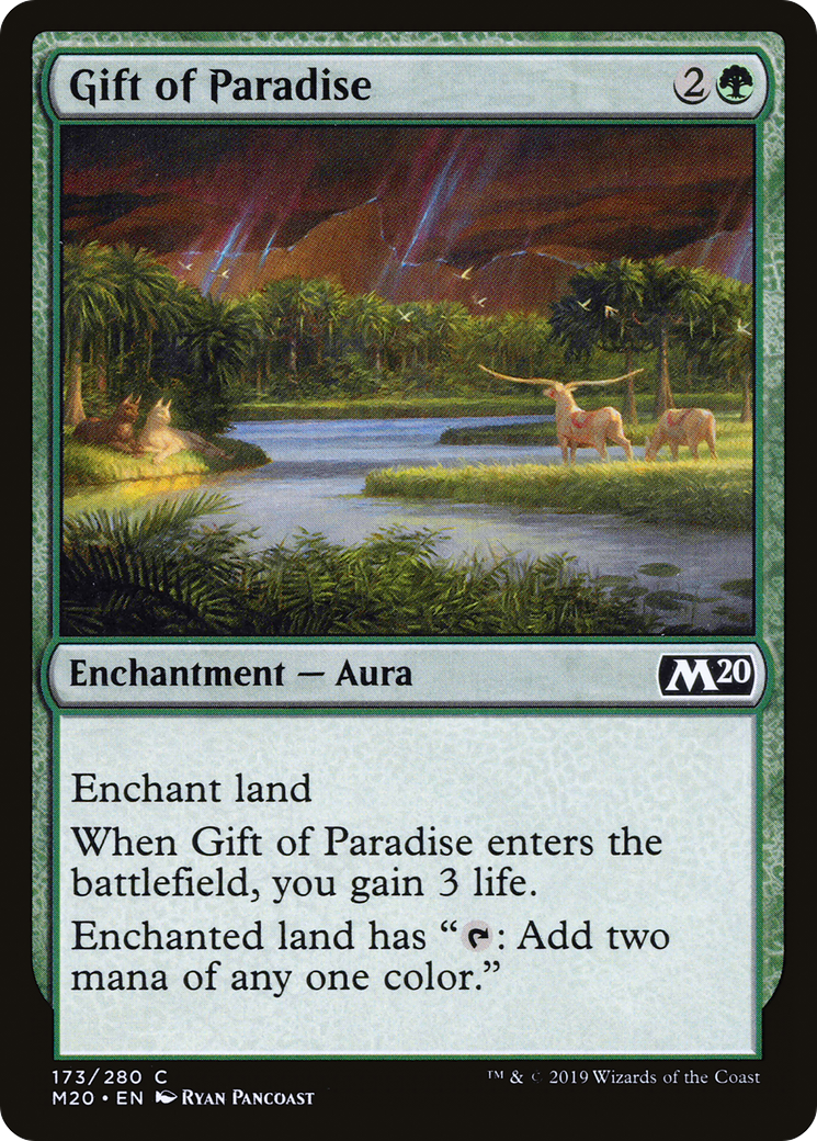 Gift of Paradise [Core Set 2020] Foil