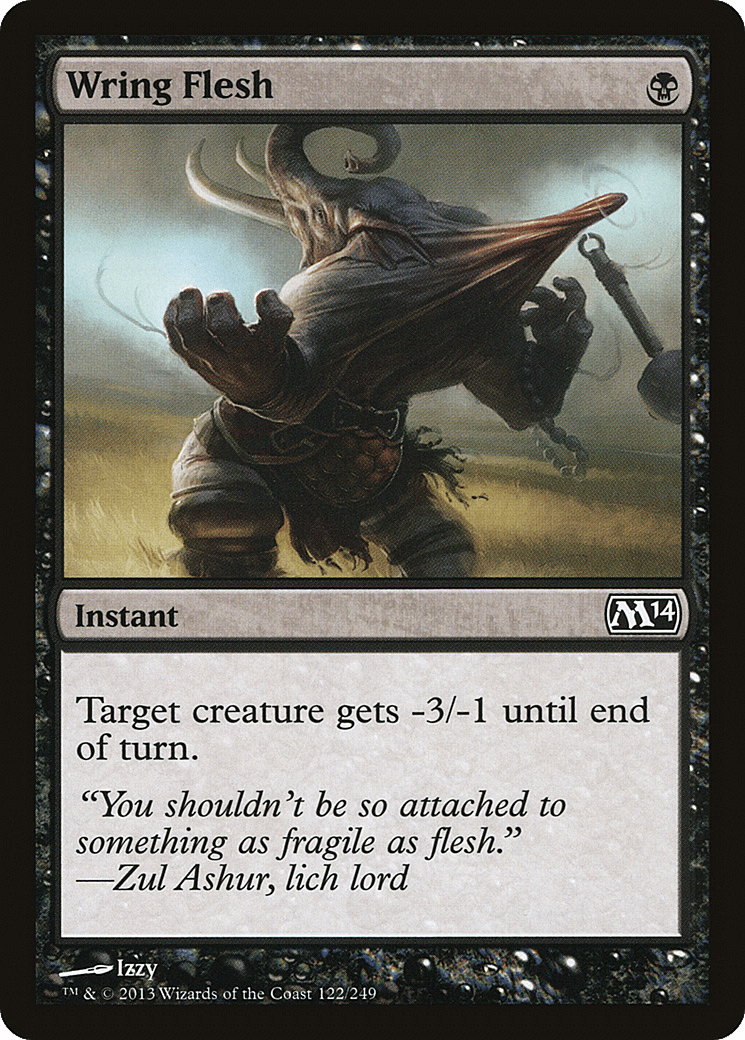 Wring Flesh [Magic 2014] Foil
