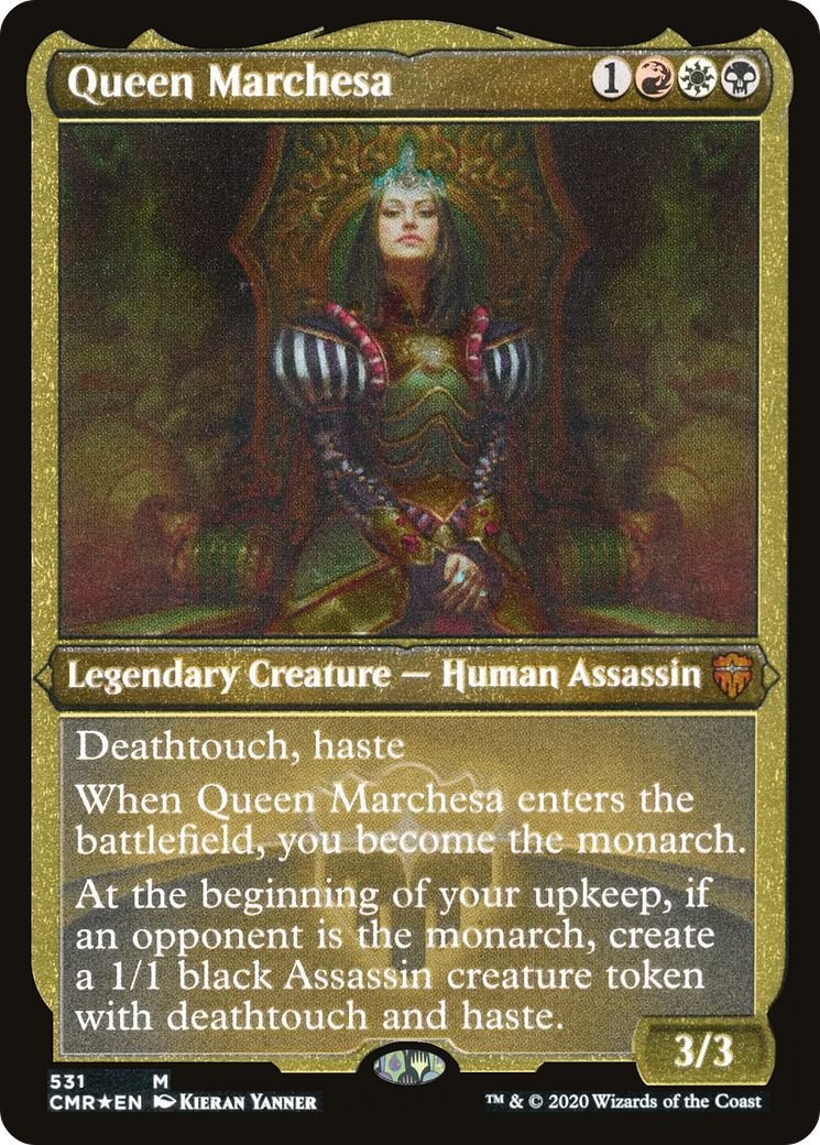 Queen Marchesa (531) [Commander Legends]  Foil
