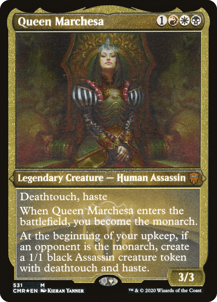 Queen Marchesa (531) [Commander Legends]  Foil