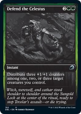 Defend the Celestus 182/534 (Innistrad: Double Feature)  - Foil