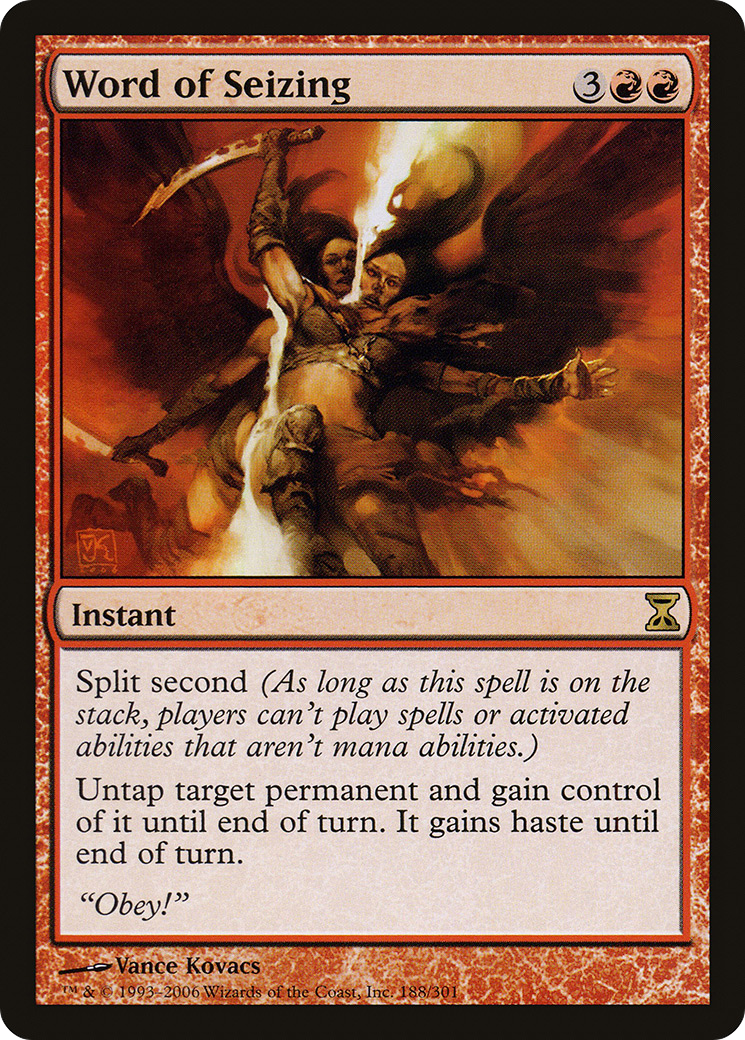 Word of Seizing [Time Spiral] Foil