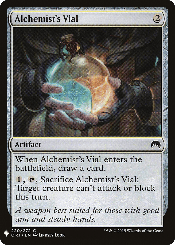 Alchemist's Vial |  (ORI-220) [The List]