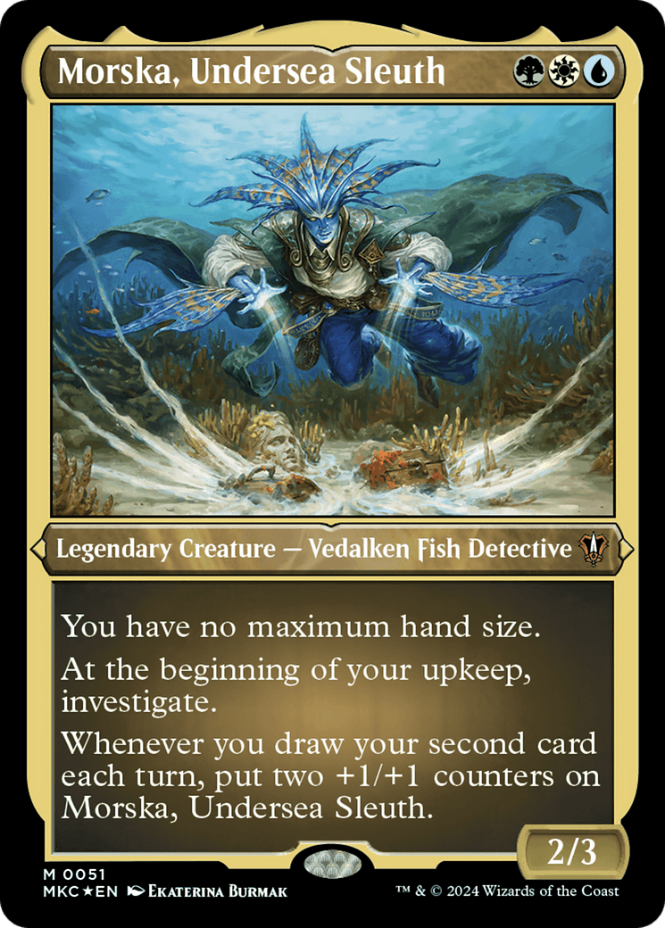 Morska, Undersea Sleuth (Display Commander) [Murders at Karlov Manor Commander]