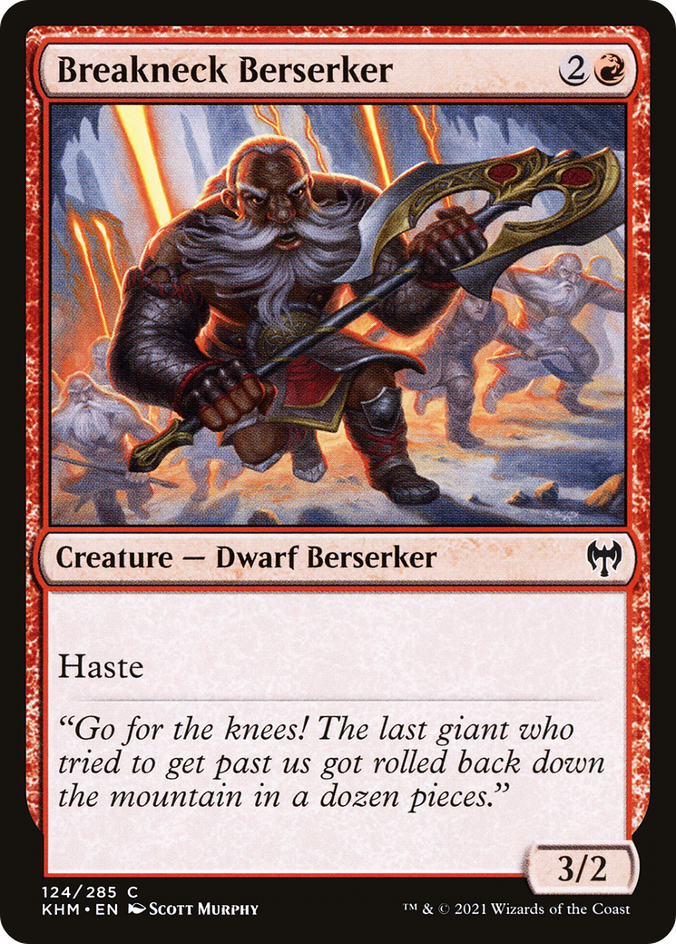Breakneck Berserker [Kaldheim] Foil