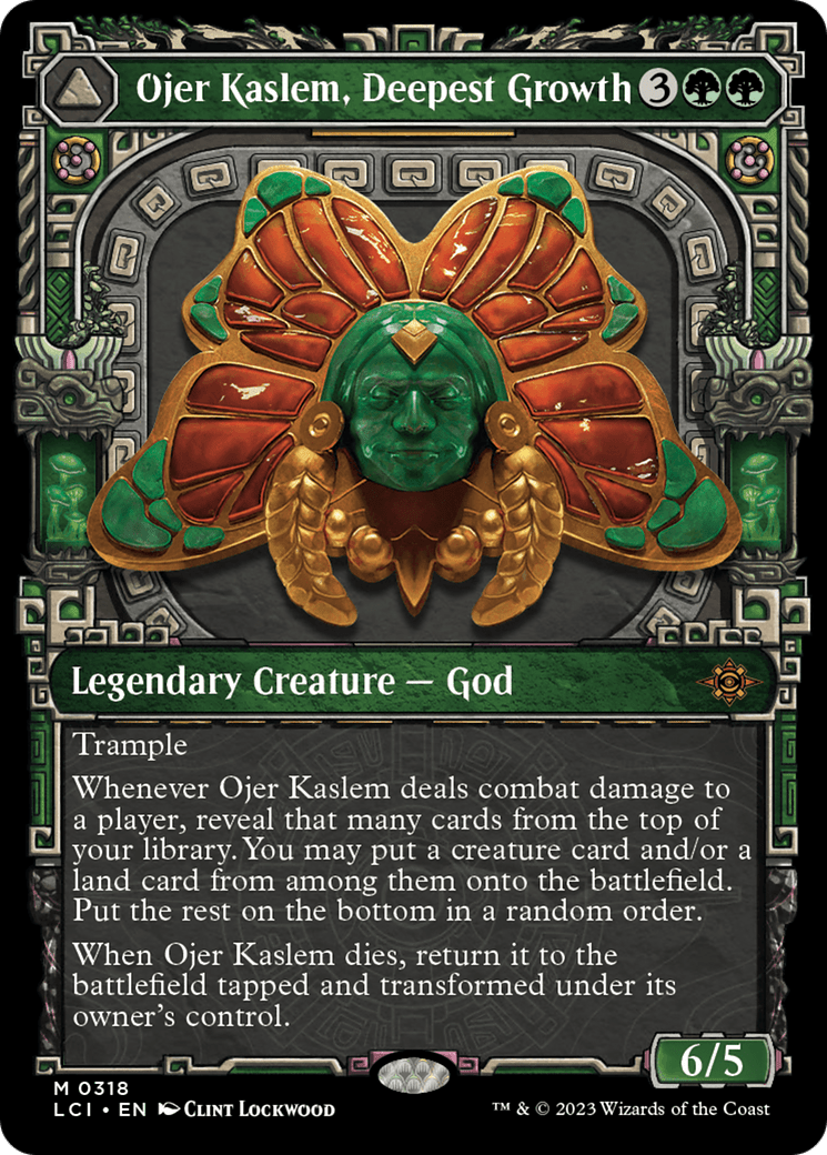 Ojer Kaslem, Deepest Growth (Showcase) [The Lost Caverns of Ixalan] Foil
