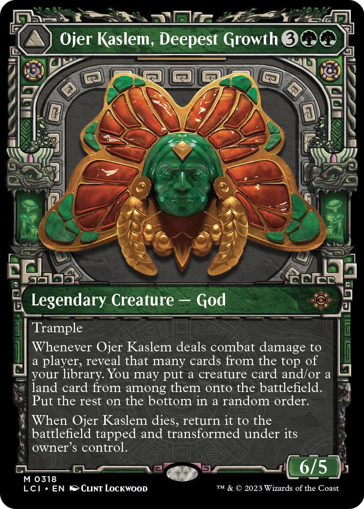 Ojer Kaslem, Deepest Growth (Showcase) [The Lost Caverns of Ixalan] Foil