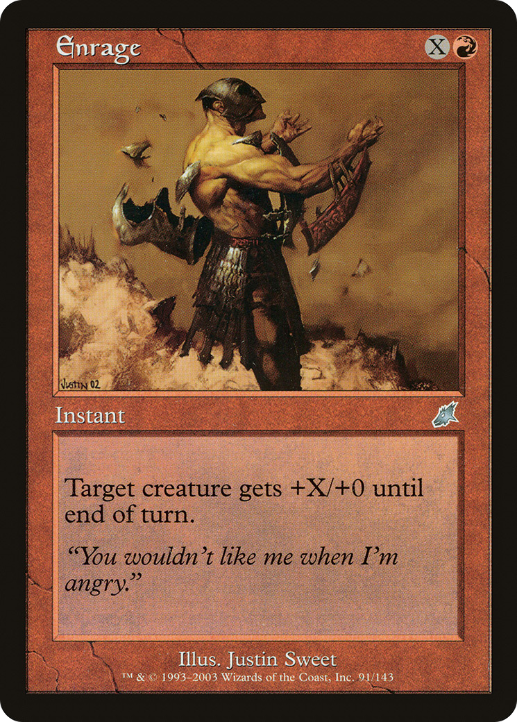 Enrage [Scourge] Foil