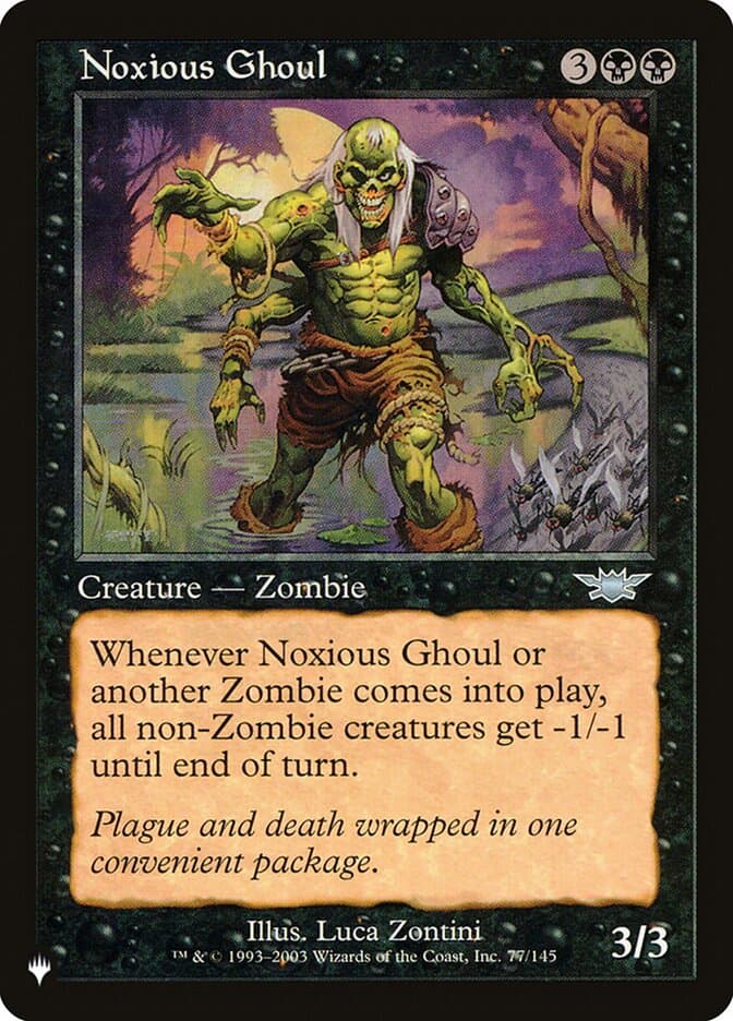 Noxious Ghoul |  (LGN-77) [The List]