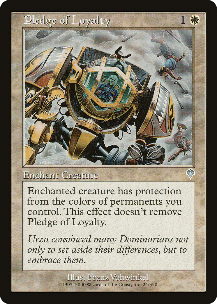 Pledge of Loyalty [Invasion] Foil