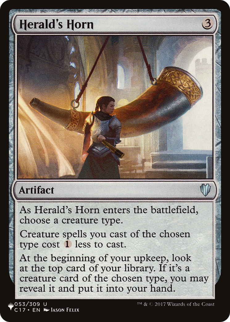 Herald's Horn |  (C17-53) [The List]