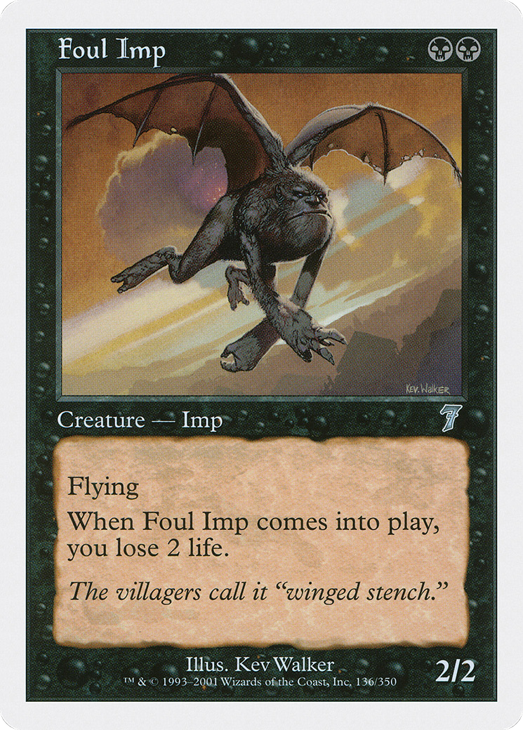 Foul Imp [Seventh Edition] Foil