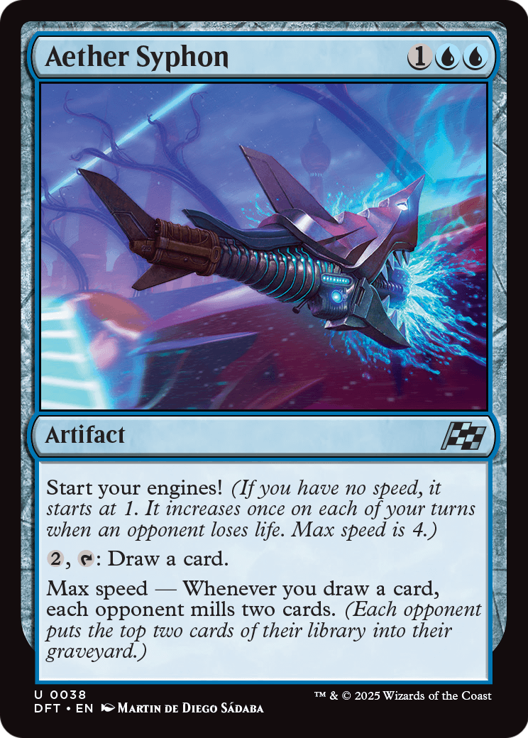 Aether Syphon |  Foil (038) [Aetherdrift]