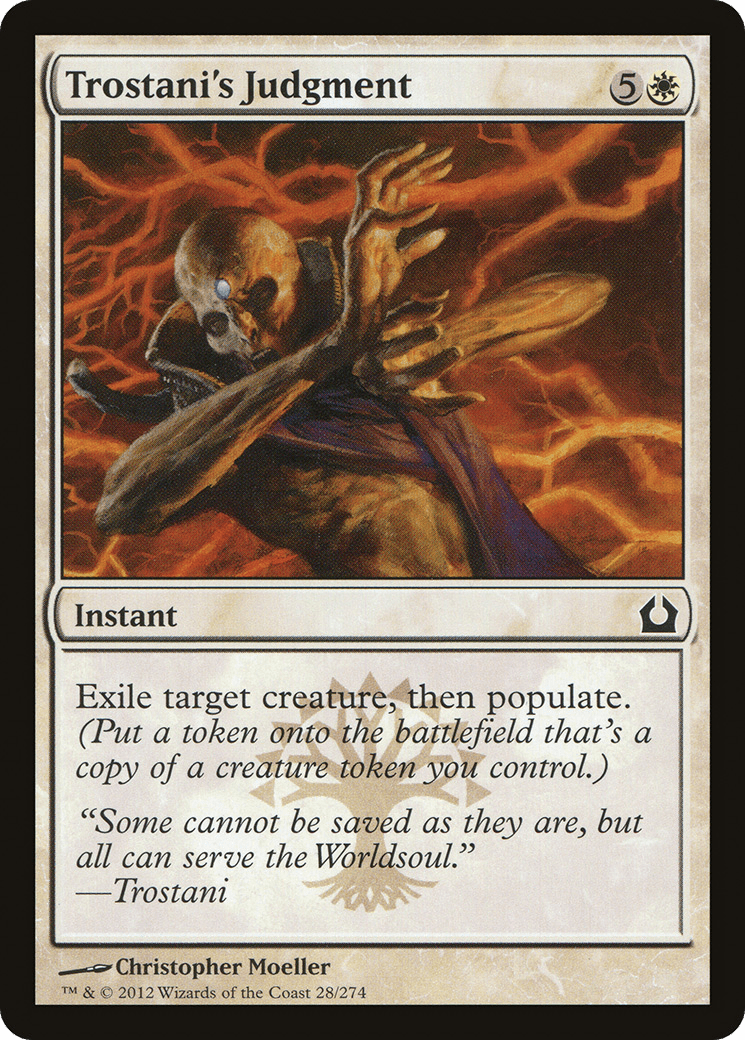 Trostani's Judgment [Return to Ravnica] Foil