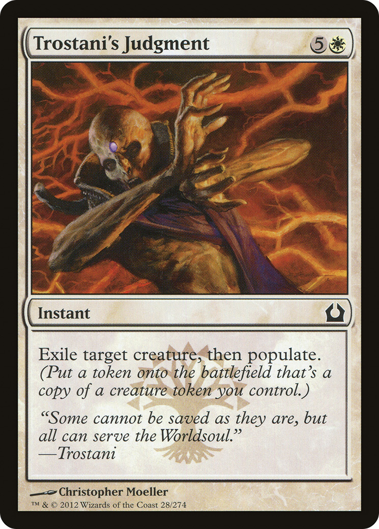 Trostani's Judgment [Return to Ravnica] Foil