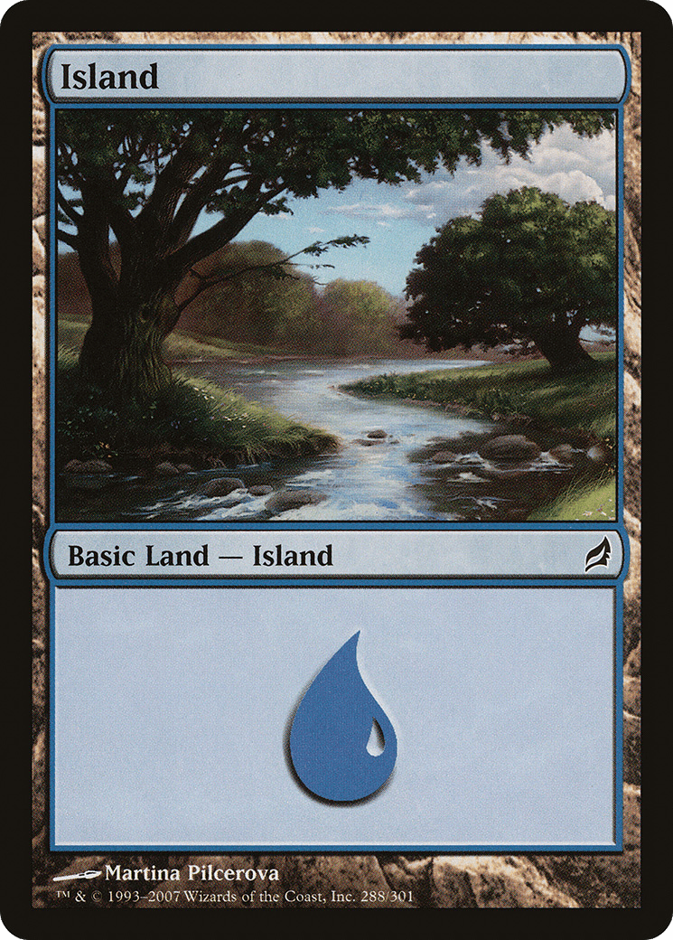 Island (288) [Lorwyn] Foil