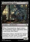 Unscrupulous Agent 109 (Murders at Karlov Manor)  - Foil
