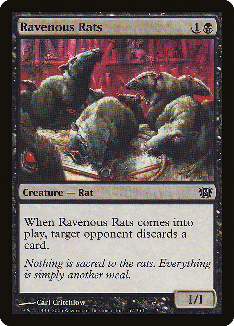 Ravenous Rats [Ninth Edition] Foil