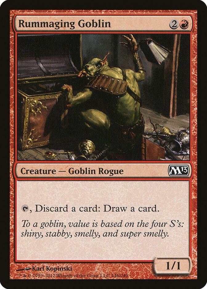 Rummaging Goblin 146/249 (Magic 2013 (M13)) 