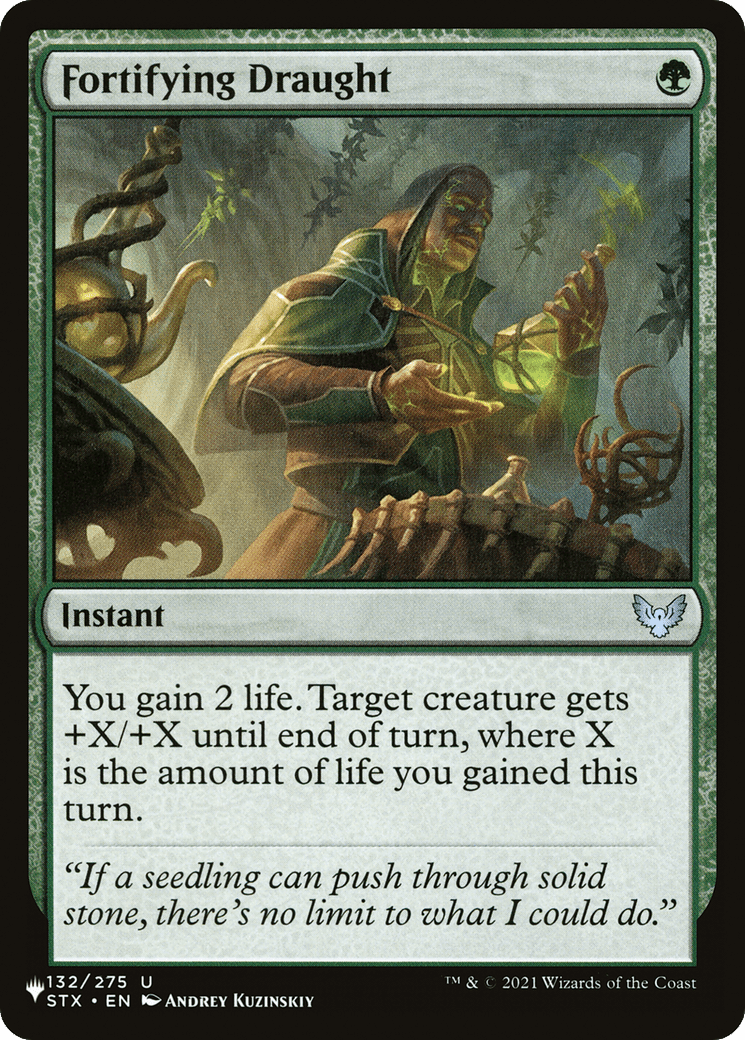 Fortifying Draught |  (STX-132) [The List]