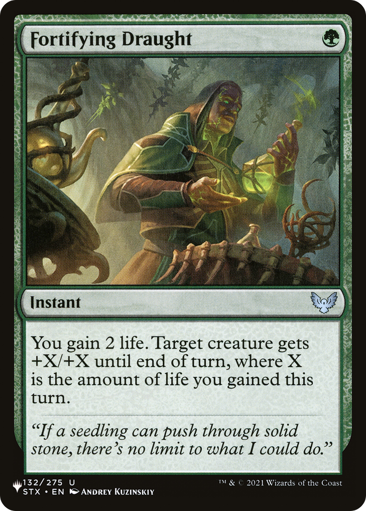 Fortifying Draught |  (STX-132) [The List]